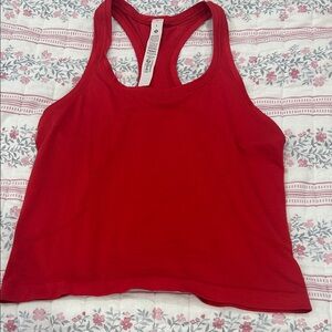 lululemon athletica Red Muscle Tee